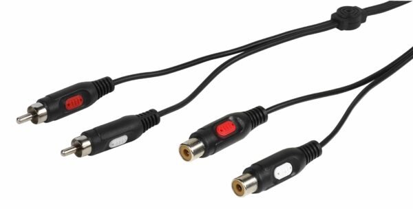 RCA extension, stereo, 5m , Vivanco 46019